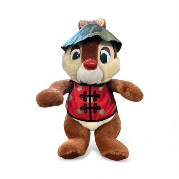 Disneyland Walt Disney World Exclusive China Chip & Dale Bean Plush 11.5” w Tag - Picture 3 of 6